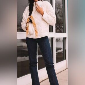 Z Supply Maya Quilted Panel Jacket